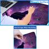 24" x 14" Zoned TCG Playmat, Commander MTG Game Mat, Purple Cat Butterfly view 3