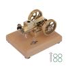 Hit and Miss Engine Model Kit That Works  M17 1.6cc Water-Cooled 4-Stroke Horizontal Gasoline Engine Model That Runs Physical Experiment Kit for Adults Enthusiasts view 2