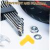 Ipetboom 20pcs Tire Demount Rim Protector Insert Multi Functional Manual Tire Changer Accessory Easy to Use Plastic Insert and of Car Wheels view 3