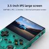RG 35XXPro Retro Handheld Game Console 3.5-inch 640*480 IPS Screen 3200mAh Built-in 64G TF Card Supports Multiple Simulators Linux System with Screen Protector Teal view 3