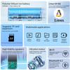 RG 35XXPro Retro Handheld Game Console 3.5-inch 640*480 IPS Screen 3200mAh Built-in 64G TF Card Supports Multiple Simulators Linux System with Screen Protector Teal view 4