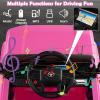 Licensed Toyota Kids Ride on Car by INFANS with Parent Remote Control, Pink view 4