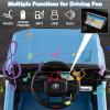 Licensed Toyota Kids Ride on Car by INFANS with Parent Remote Control, Blue view 3