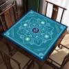 31.5x31.5 Inch Non-Slip Mahjong Mat Anti-Wrinkle Gaming Surface for Mahjong/Poker/Board Games/Card Games/Dominoes (B) view 2