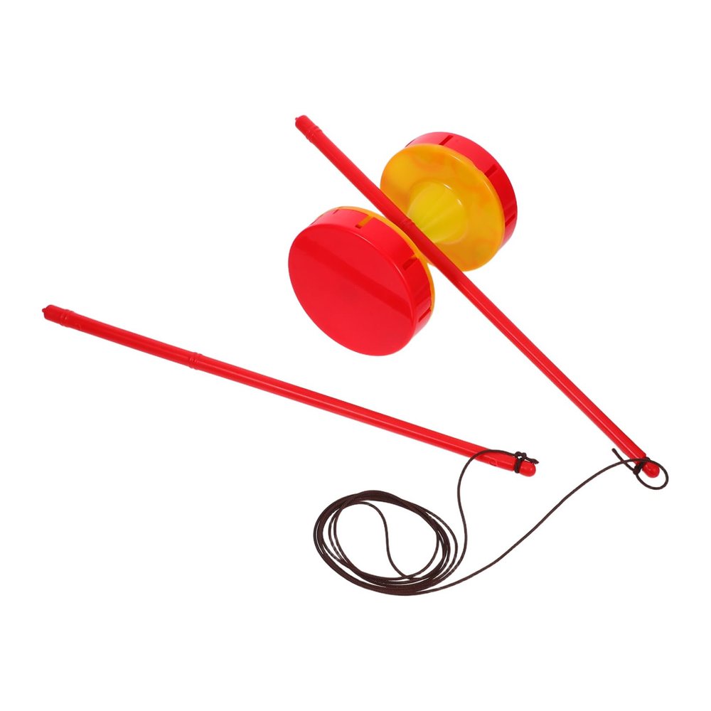Kisangel 1 Set Professional Chinese Yoyo Diabolo with Dual Bearing Design Sticks String for Fitness Juggling Tricks for Adults Fun Outdoor Activity