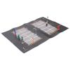 Nurnesy Miniature Traffic Road Model Toy City Road Infrastructure Set Lifelike Simulation ABS Material with Rounded Corners for Kids Play Learning Display (English Style A) view 1