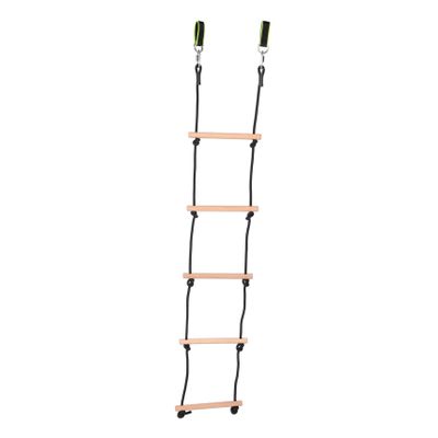 1Set Climbing Ladder Outdoor Playset with Rope Ladder for Active Fun Easy Assembly for and Backyards