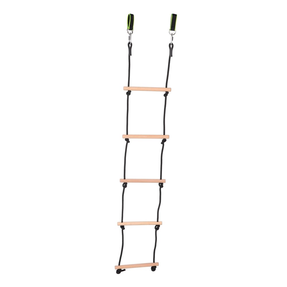 1Set Climbing Ladder Outdoor Playset with Rope Ladder for Active Fun Easy Assembly for and Backyards