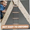 1Set Climbing Ladder Outdoor Playset with Rope Ladder for Active Fun Easy Assembly for and Backyards view 3