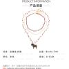 Bohemian Multi Layered Handmade Enamel Animal Pendant Vintage Alloy Necklace,red,82+7CM view 3