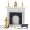 1:12 Miniature Doll House Accessories and Furniture Including Firewood, Firewood Rack, Clip,The Tiny Things Suitable for Dollhouse Outdoor Indoor Kitchen Play Decoration view 2