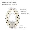 4.5cm Pearl Animal Pendant Necklace,white,42+7cm view 3