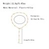 Baroque Pearl Minimalist Long Necklace Accessory,white,42.5cm view 4