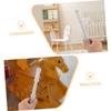 Toddmomy 2 Pair Plastic Rocker Handle for Rocking Horses Ergonomic Non Slip Design for Enhanced Playtime Easy Installation for Nursery Rocking view 3