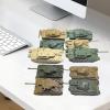 10 Units Tank Model Building Set 1:144 Scale for DIY Enthusiasts, CN and German view 3