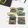 10 Units Tank Model Building Set 1:144 Scale for DIY Enthusiasts, CN and German view 4