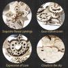Wooden 3D Puzzle for Adults Mechanical Music Box Model Kits Wood DIY Crafts Kit Jigsaw Puzzle for Age 14+ Years Old view 4