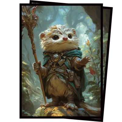 100 Card Sleeves Compatible with MTG Bloomburrow Series (Otter)