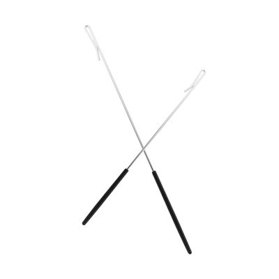 2pcs Metal Puppet Control Rods Hand Puppet Arm Sticks for Stage Performances Educational Activities Enhance Creativity Storytelling