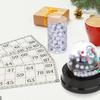 TOBBOMEY 75Pcs Raffle Balls Numbered Premium Calling Balls Numbered Game for Large Group Games Night and Recreational Parties Activities for Bingo and Lottery Machines White Plastic view 3