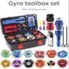 Battling Top Set, X Burst Gyro Toys 12 Spinning Tops 3 Launchers Combat BX Battling Game with Portable Storage Box Gift for Kids Children Boys 0671 view 2
