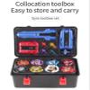 Battling Top Set, X Burst Gyro Toys 12 Spinning Tops 3 Launchers Combat BX Battling Game with Portable Storage Box Gift for Kids Children Boys 0671 view 3
