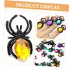JOINPAYA 20Pcs Spooky Spider Rings Halloween Rings for Costume Accessories Eye Catching Decorations for Parties Unique for Halloween and Themed view 3