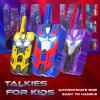 Transform Toys Walkie Talkies for Kids, 3 Pack with Cool Light-Up Eyes & 2500 FT Range, Outdoor Camping Toys, Birthday Gifts for Boys Girls Ages 3-12 view 2