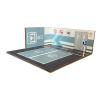 Luwecf 1/64 Scale Parking Lot Model Building Layout Nonslip,Underground Garage,Mini Car Garage,Scene Display,for Diecast Model, Style B view 1