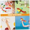 15pcs Unfinished Wooden Airplane Model Craft Kit for Safe Natural Wood Planes for DIY Desktop Decor for Parties and Activities Engaging Handcraft Projects view 3