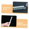 Abaodam 4pcs Mini Mahjong Racks for Travel U-Shaped Mahjong Holder Lightweight and Portable for Simple Tile Arrangement view 3