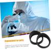 2pcs Eyepiece Covers for Microscopes Telescopes Inner Diameter Easy Installation Eye Comfort Versatile Accessory for Lab Use Protection view 4