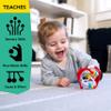 Baby Einstein Slide & Swirl Sensory Ball, Multisensory Baby Toy with Textured Beads, Rattle Sounds & Easy-Grip Design, Ages 3 Months+ view 4