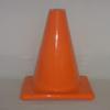 12 in. Height Vinyl Cones Square Base, Orange view 1