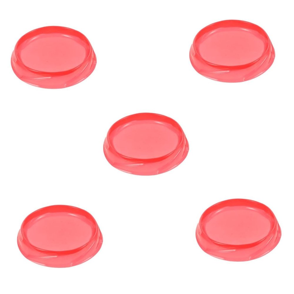 Toddmomy 5pcs Round Gyro Training Board Plastic Gyro Plate for Competitive Gaming Ergonomic Design for Intense Battles Portable and Convenient for Schools and Parties