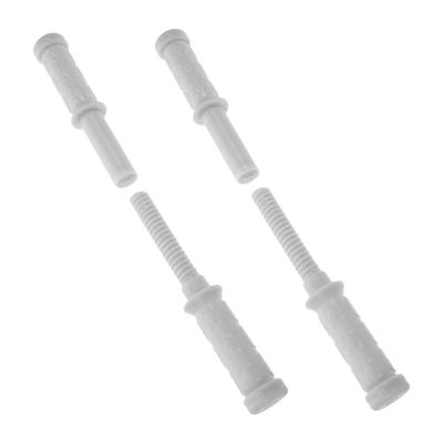 Abaodam 2 Pair Plastic Threaded Handle for Rocking Horses Ergonomic Grip for Easy Installation for Wooden Rockers Safe and Comfortable Play Accessory