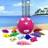 12pcs Baby Manatee, Pocket Ocean Animals, 3D Printed Articulated Baby Manatees with Egg, Colorful Fidget ADHD Autism Toy BM001-SET-MAGSE view 2