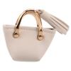 WESIEVYA Handbag for Doll Accessories Portable Shoulder Bag for Dolls White Purse view 1