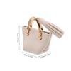 WESIEVYA Handbag for Doll Accessories Portable Shoulder Bag for Dolls White Purse view 2