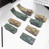 8 Pieces Tank Model Building Kit Armored Vehicles 1:144 Table Decor Hobby Crafts view 2