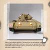 Aetheria RC Tank 1:16 Remote Control British Crusader Tank with Sound and Lights, Recoil Simulation, Battle and and 360 Turret 2.4G Off-Road 4WD Military Truck Model for Adult view 4