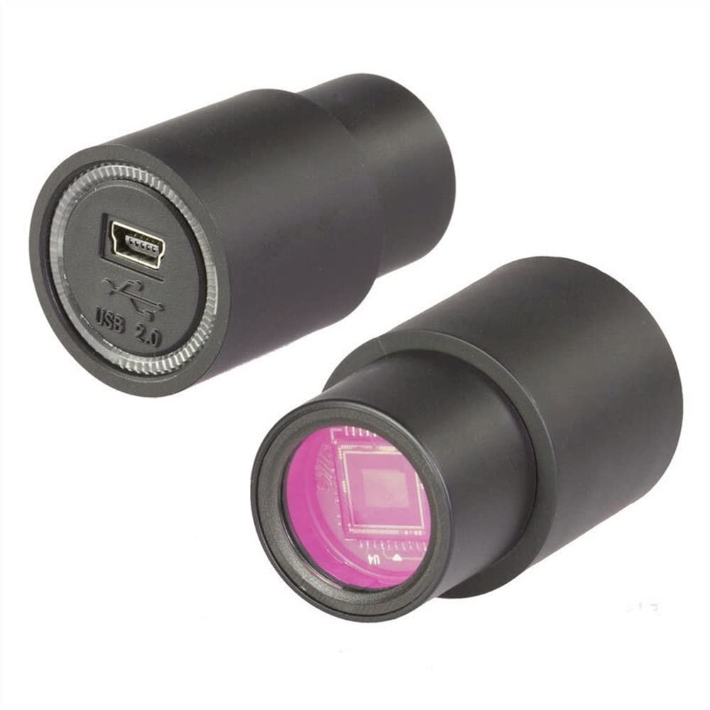 Lab Microscope Accessories Electronic Eyepiece 1.3MP 2MP 3MP 5MP USB Universal Digital Eyepiece Microscope Camera Electronic Eyepiece, Mounting Size 23.2 mm(5MP)