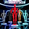 WNWBFM Model13 Action Figure,Magnetic Travel Toys for Kids, Lucky Robot 13 Movable Figures,Multiple Gestures and Play Styles,Tabletop Decorations and Gifts for Gaming Enthusiasts view 3