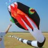 180Ft Giant Soft 3D Huge Snake Kite Inflatable Adult Tearproof Profissional Outdoor Easy to Fly Single Line Competition view 1