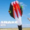 180Ft Giant Soft 3D Huge Snake Kite Inflatable Adult Tearproof Profissional Outdoor Easy to Fly Single Line Competition view 2