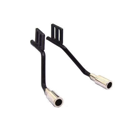 for Traxxas for Trx4 for Defender for Bronco for SCX10 1Pair Metal Simulation Exhaust Pipe Gas Vent Rc Car Parts Exhaust Manifold RC Upgrade Parts