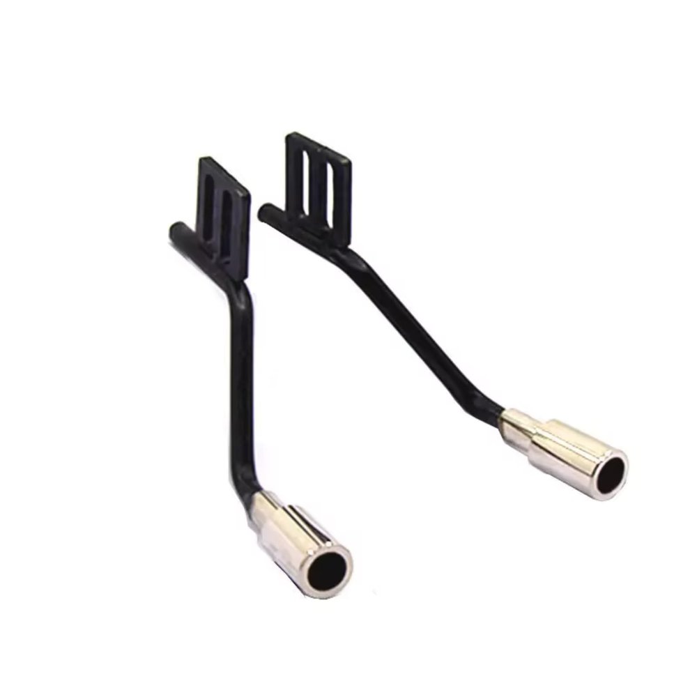 for Traxxas for Trx4 for Defender for Bronco for SCX10 1Pair Metal Simulation Exhaust Pipe Gas Vent Rc Car Parts Exhaust Manifold RC Upgrade Parts
