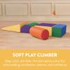 Back2School Express Step, Crawl and Slide Playset, Foam Blocks, Assorted, 5-Piece view 3