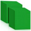 Pokiiulk 20 Baseplates for Bricks, Classic Green Building Base Plates, 10"x 10" (32Studs Each Side), Compatible with All Major Brands view 1