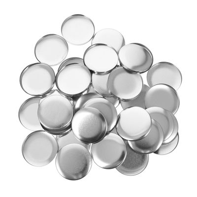 LOLIPPYY 100sets DIY Button Badges Blank Badges Iron Bottom Pin Emblems Custom Pins Buttons Bulk